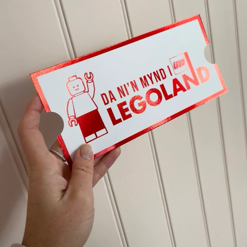 Personalised Foil Ticket