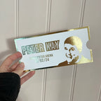 Personalised Foil Ticket