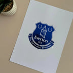Foil Football Print (any team) A4