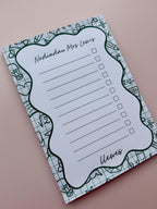 Personalised Teacher Tear-Off Notepad – A5 (50 Pages)