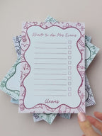 Personalised Teacher Tear-Off Notepad – A5 (50 Pages)